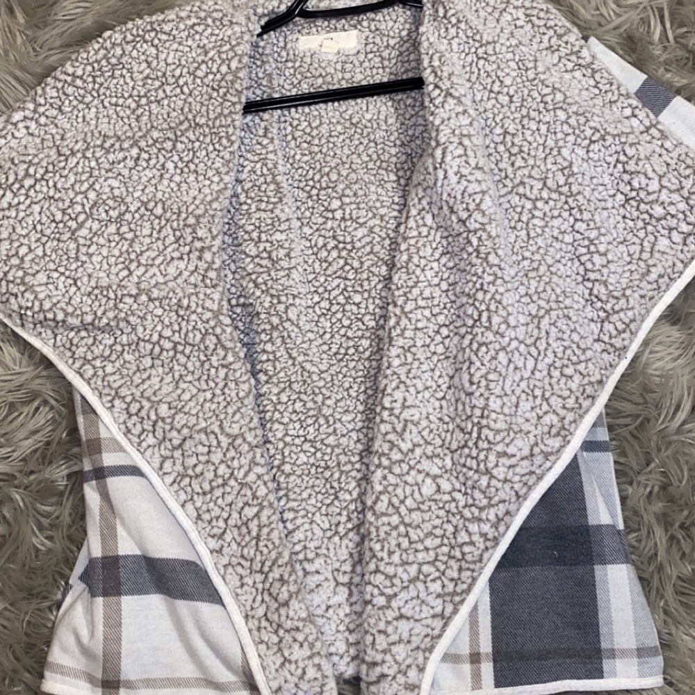 Sherpa cardigan